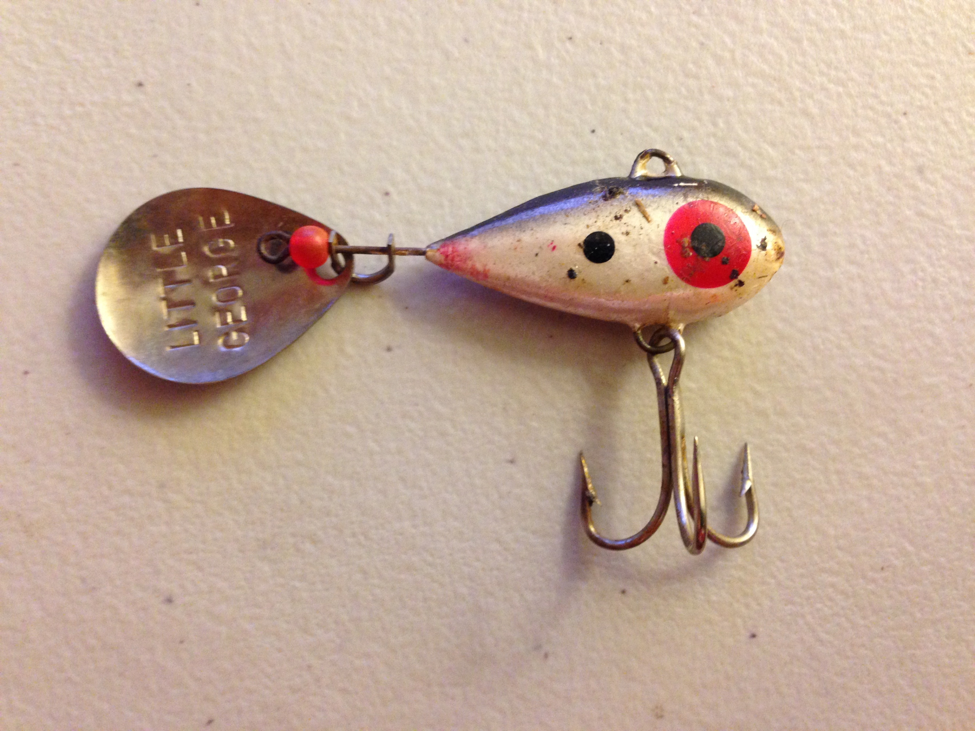 Free: Vintage Mann's Little George Fishing Lure! Still In Package! NIP -  Fishing -  Auctions for Free Stuff